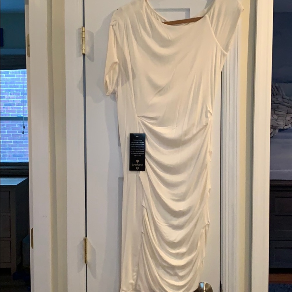 Beautiful Bebe Pin-tucked Dress